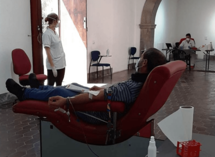 El punto de extracción se encuentra instalado en la planta baja de las Casas Consistoriales (Foto TA)